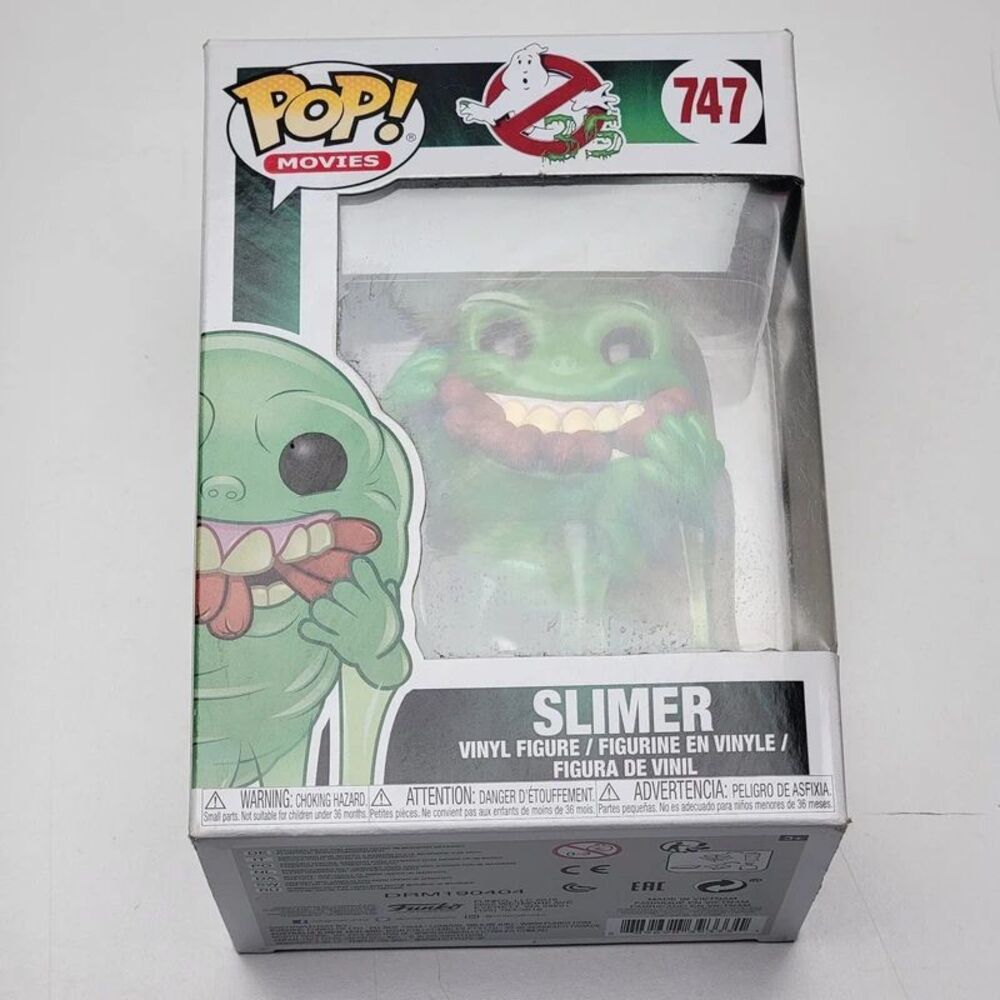 Funko Pop Ghostbusters Slimer #747 Vinyl Figure Movies Hot Dogs NIB